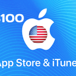 بطاقة ايتونز 100 دولار – المتجر الأمريكي