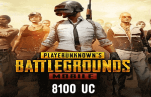 PUBG 8100 UC