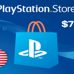 بطاقة بلايستيشن ستور 75 دولار - المتجر الأمريكي