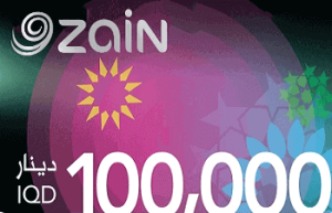 رصيد زين العراق 100000