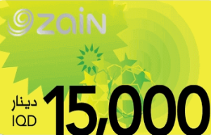 Zain Iraq 15000 IQD