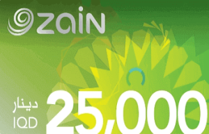 Zain Iraq 25000 IQD