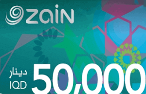 Zain Iraq 50000 IQD