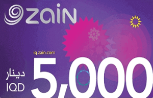 Zain Iraq 5000 IQD