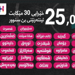 كارت تعبئة انترنت – FTTH 25,000 IQD