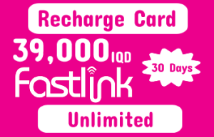 Fastlink Balance 39000 IQD