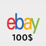 بطاقة ايباي 100 دولار