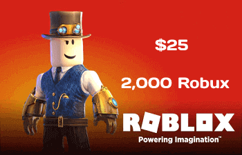 Roblox $25 Gift Card , 1 each