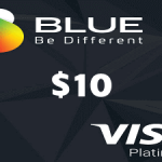 تعبئة رصيد فيزا بلو 10$ - Blue Visa Platinum