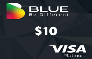 تعبئة رصيد فيزا بلو 10$ - Blue Visa Platinum