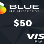 تعبئة فيزا بلو 50$