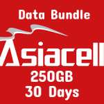 شحن باقة انترنت آسياسيل 250 كيكا شهري