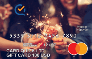 بطاقة ماستر كارد هدية فئة 100$