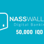 شحن محفظة ناس واليت - NassWallet 50,000 IQD