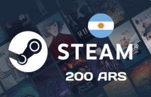 Steam Gift Card ARS 200