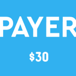 شحن رصيد بايير 30$ - Payeer