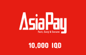 شحن محفظة اسيابي - AsiaPay 10,000 IQD