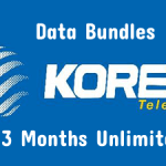 شحن باقة انترنت كورك بلا حدود 3 شهر