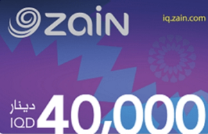 رصيد زين العراق 40000