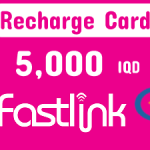 رصيد فاست لنك 5,000 دينار عراقي